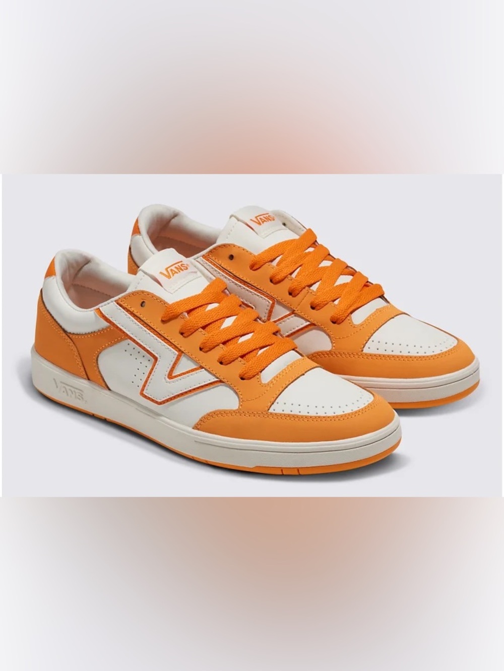 Vans Creamsicle Low-Top Sneakers with Contrast Trim
